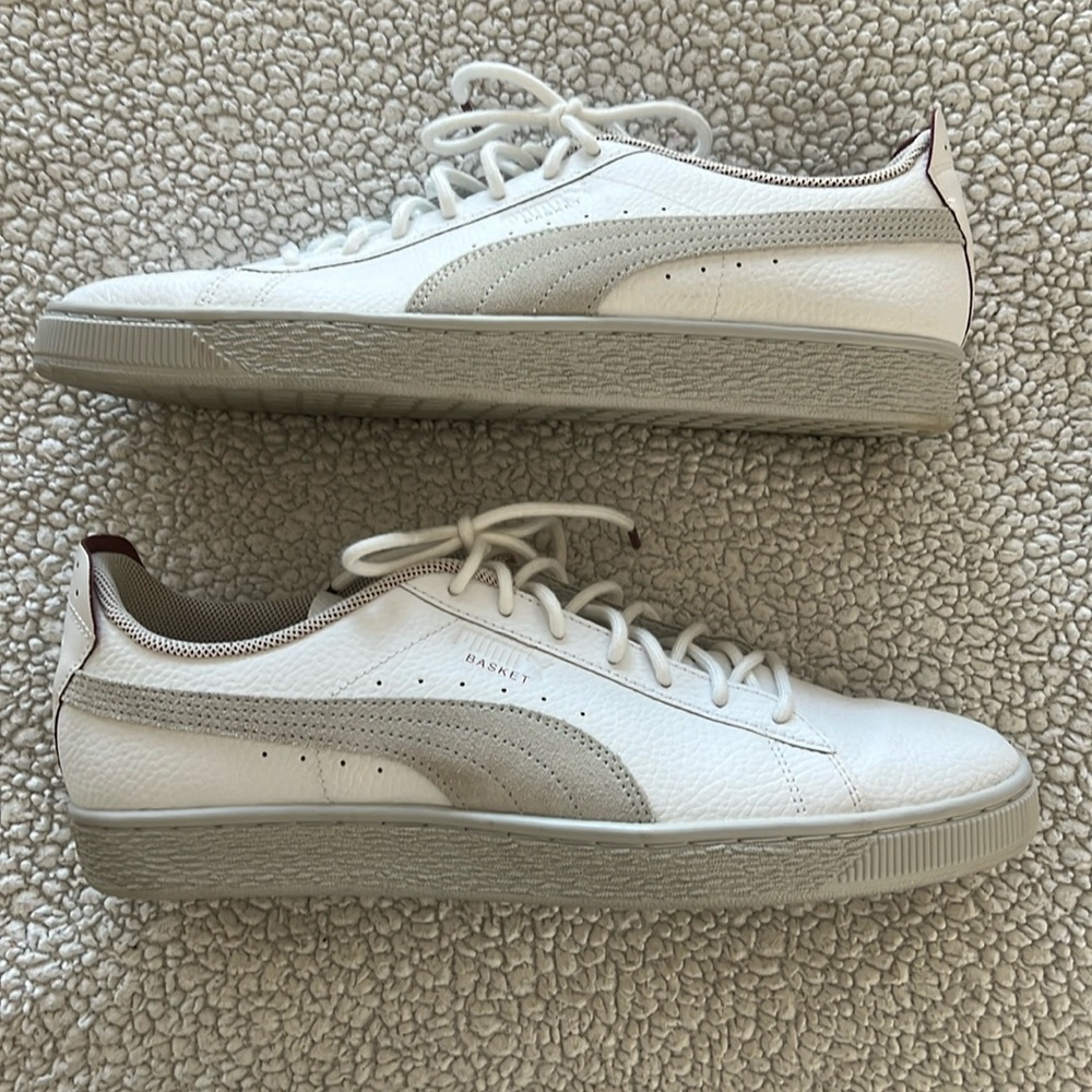 Puma X Scuderia Ferrari "SF Basket LS" Glacier Gray | Size 10.5